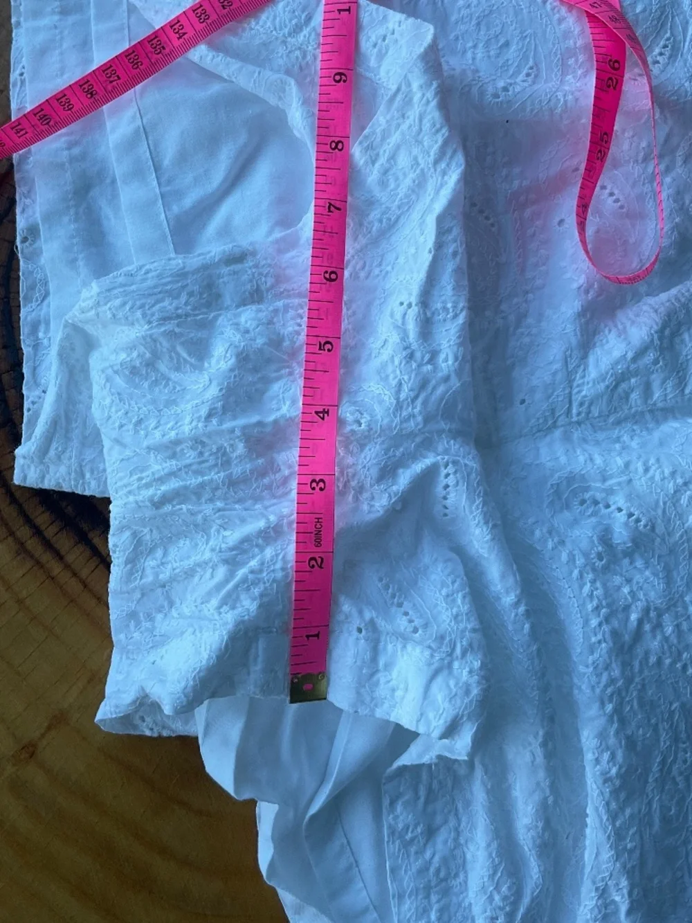Loft White Eyelet Shorts with Drawstring XL